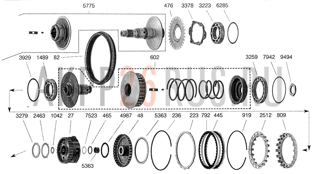 Cvt jf011e схема