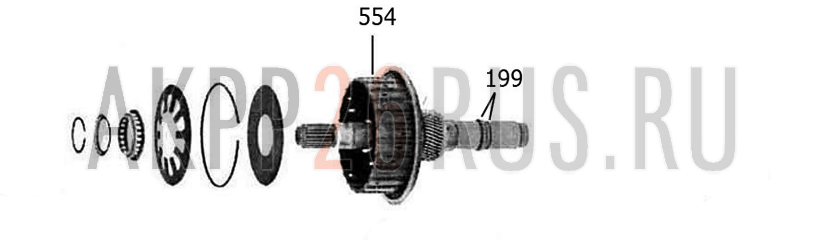 Схема для АКПП - CVT-0AW, VL380, VL381