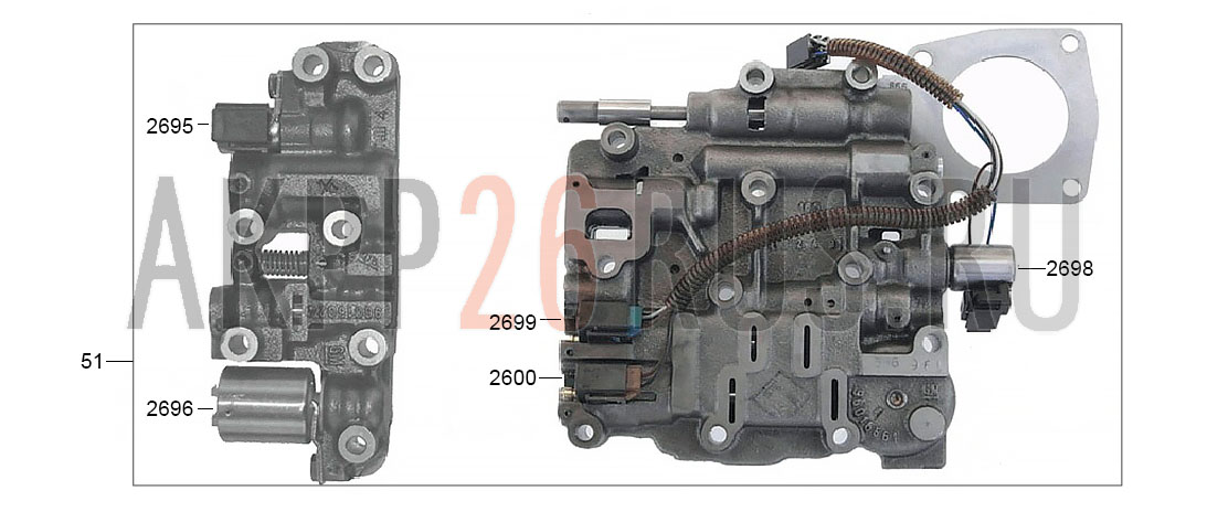 Ремонт АКПП 4L30E (AR25, AR35)