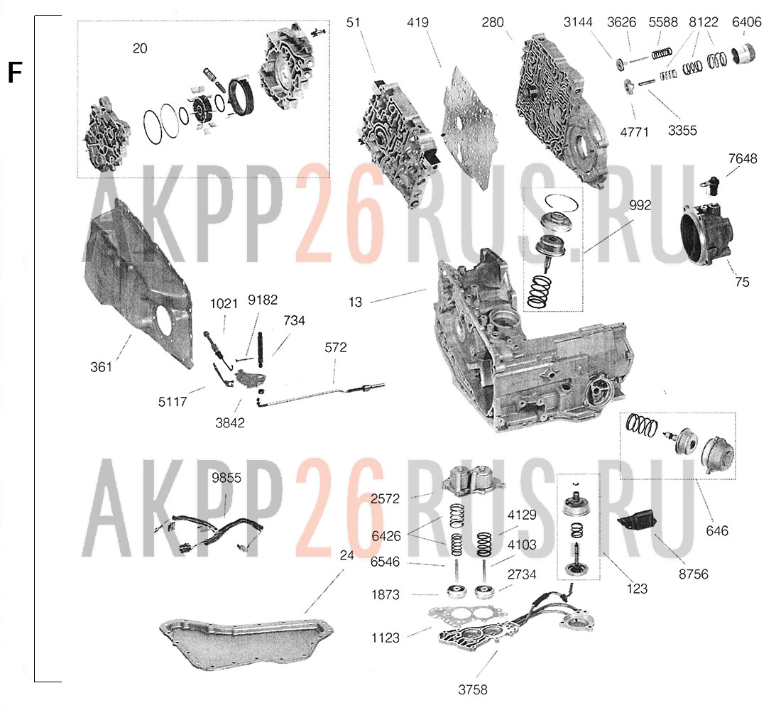 Схема для АКПП - 4T60E