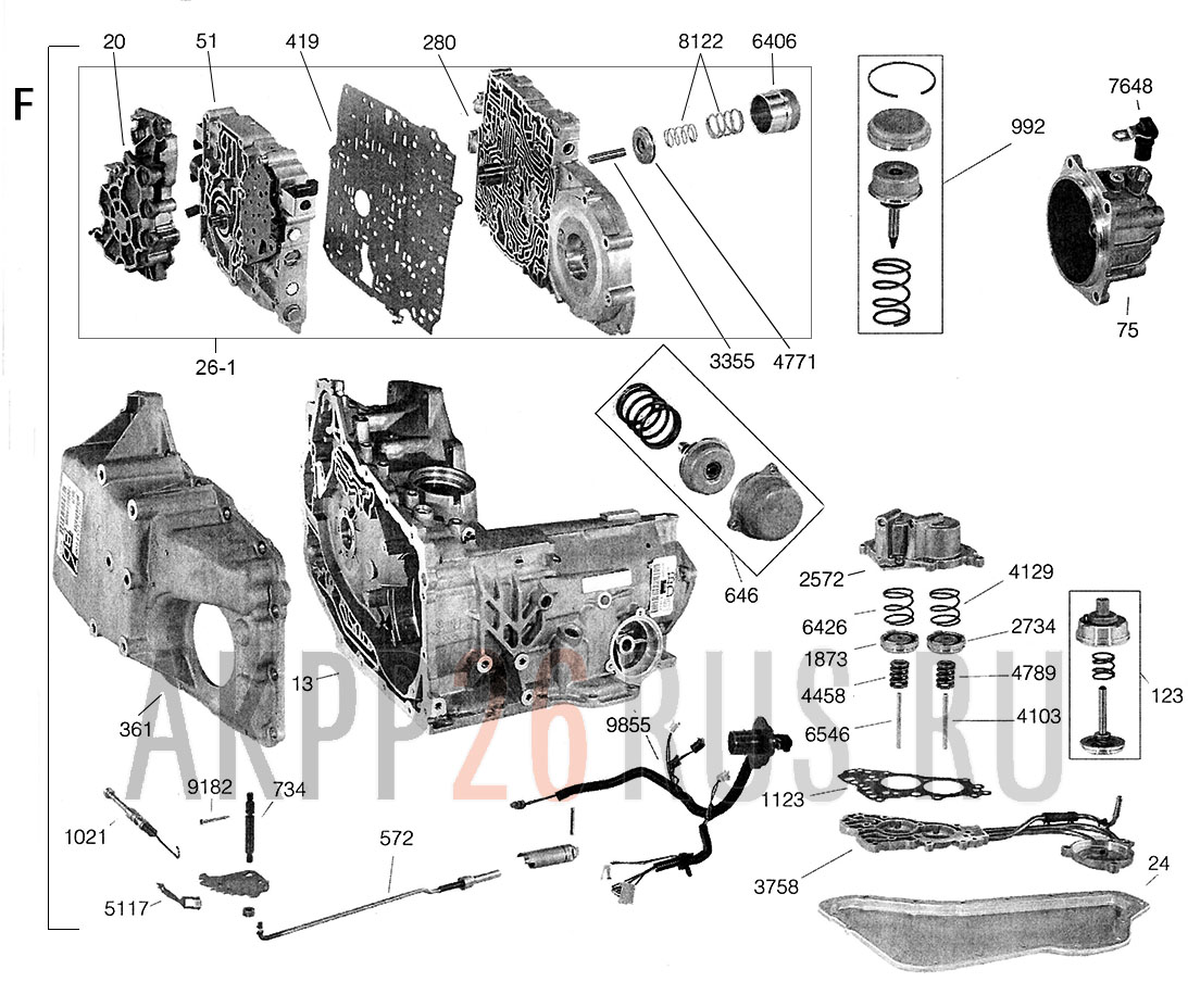 Схема для АКПП - 4T65E