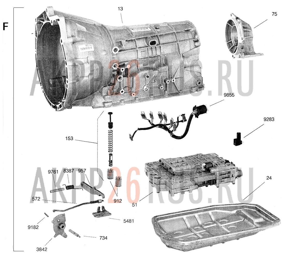 5hp19 гидроблок мануал