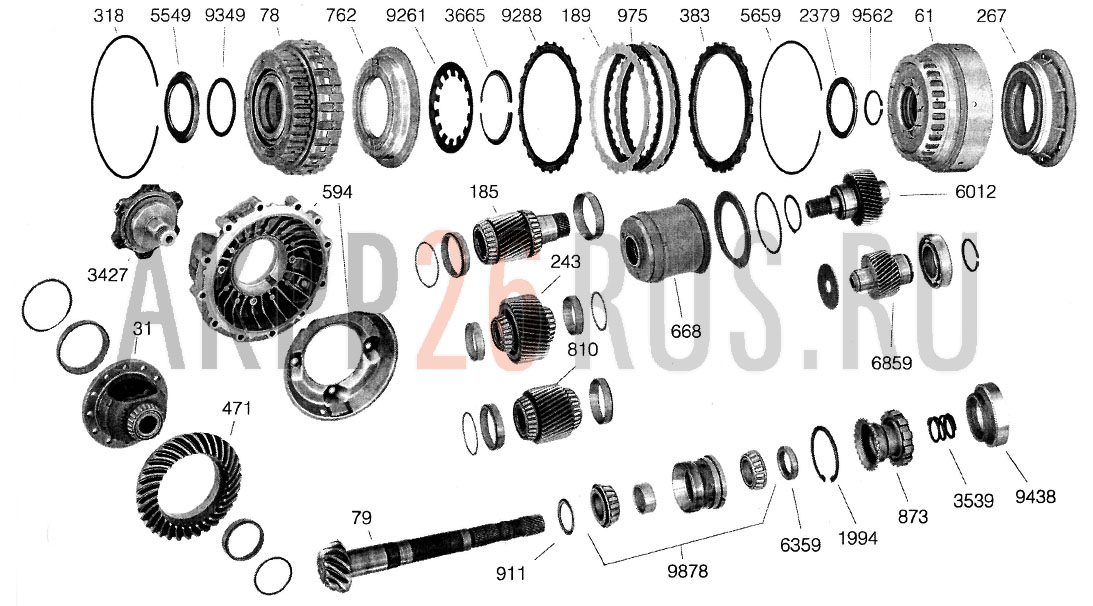 Схема акпп zf 5hp24